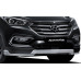 tuix front bumper skirt hyundai santa fe 2016-17